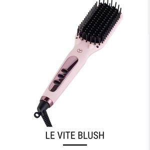 L’ange Pink Straightening Brush- Used Once!